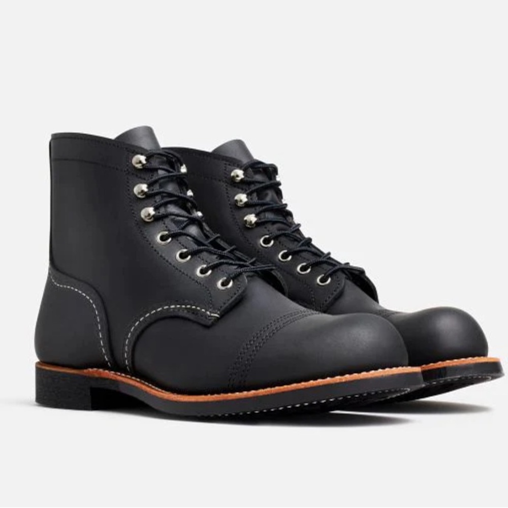 Red Wing Heritage Iron Ranger Leather Boot - 8084 - Black - Men’s 13 - Brand New